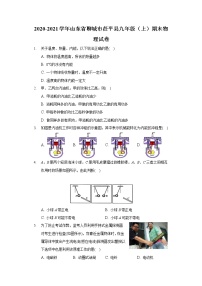 2020-2021学年山东省聊城市茌平县九年级（上）期末物理试卷