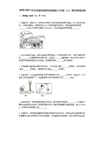 2020-2021学年河南省南阳市宛城区八年级（上）期末物理试卷