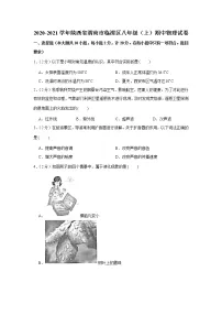 陕西省渭南市临渭区2020-2021学年八年级上学期期中物理试卷(word版 含答案)