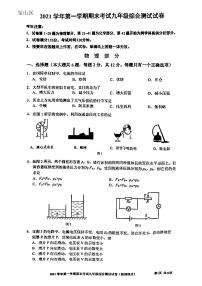 上海市宝山区2021-2022学年九年级上学期期末考试（一模）物理试卷 无答案