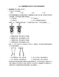 2021年福建荔城区沙堤中学九年级上期中物理试卷