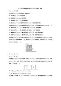 2022中考物理考点提升训练专题10：压强（含答案）