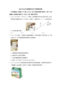 2021年山东省潍坊市中考物理试卷