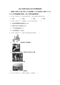 2021年四川省乐山市中考物理试卷