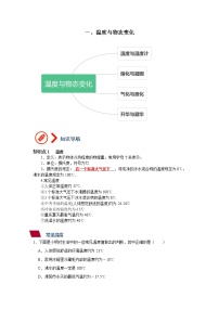 2020-2021学年第十二章 温度与物态变化综合与测试课时训练