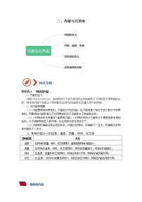 初中物理沪科版九年级全册第十三章 内能与热机第一节 物体的内能同步训练题