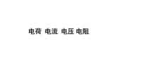 2022年中考物理二轮复习课件：电荷电流电压电阻