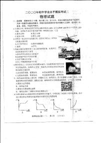 山东省菏泽市东明县2020届九年级中考二模物理试题及答案