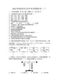 2022年初中物理中考模拟卷