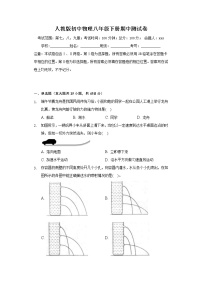 人教版初中物理八年级下册期中测试卷（含答案）