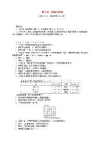 中考物理一轮复习第06讲《质量与密度》考点跟踪突破训练 (含答案)