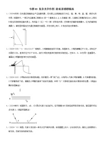 人教版中考物理三轮冲刺疑难易错        专题03 复杂光学作图