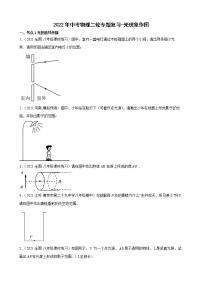 2022年中考物理二轮专题复习-光现象作图