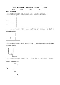 2022年中考物理二轮复习作图专题练习——光现象