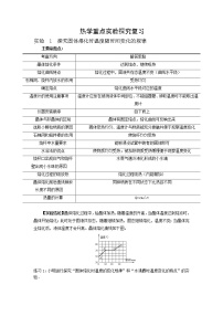 2022年中考物理热学重点实验探究复习