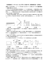 2022年安徽省合肥市瑶海区第三十中学中考二模物理试卷(word版含答案)