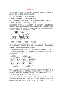 人教版中考物理重点知识点专项练习电功率经典精讲下（含答案解析）