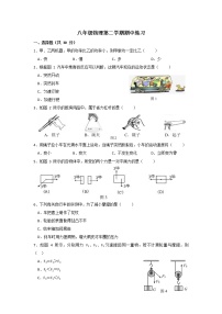 上海市建青实验学校2021-2022学年八年级下学期物理期中试卷(word版含答案)