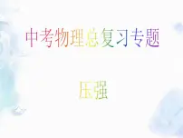 2022年中考物理总复习课件----压强