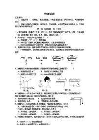 2022年山东省潍坊市中考物理模拟卷