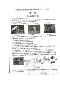 2022年山东省临沂市平邑县模拟物理试题（一）