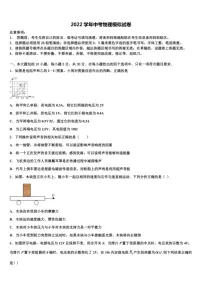 2022届河北省石家庄四十二中学中考二模物理试题(含答案解析)