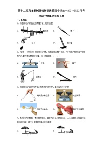 第十二章 简单机械基础知识选择题专项练--2021-2022学年初中物理八年级下册