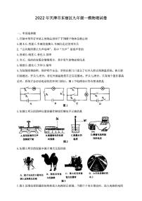 2022年天津市东丽区初三一模物理试题含答案