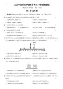 2022年广东省深圳市学业水平测试物理猜题卷A(含答案)