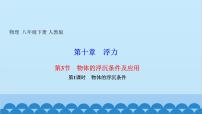 初中物理人教版八年级下册10.1 浮力习题课件ppt