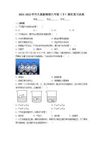 2021-2022学年人教版物理八年级下学期期末复习试卷 （无答案）