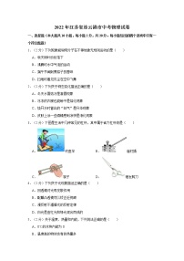 2022年江苏省连云港市中考物理真题试卷（含答案）