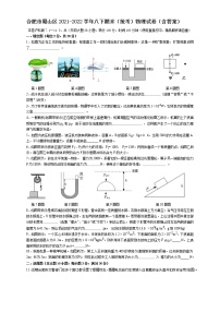 安徽省合肥市蜀山区2021-2022学年八年级下学期期末（统考）物理试卷(word版含答案)