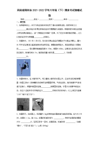 河南省郑州市2021-2022学年八年级（下）期末考试物理试题(word版含答案)