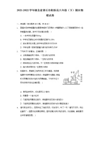 2021-2022学年湖北省黄石市阳新县八年级（下）期末物理试卷（Word解析版）