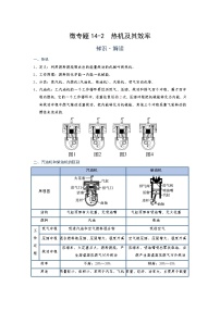 2022年通用物理中考微专题-内能的利用-14-2  热机及其效率（含答案）