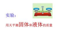 初中第1节 质量课文内容ppt课件