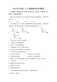 河南省宜阳县2022年八年级（上）物理期中综合训练卷(word版，含答案)