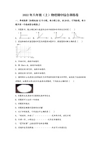 河南省安阳市铁西区2022年八年级（上）物理期中综合训练卷(word版，含答案)