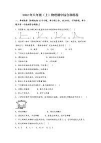 河南省范县2022年八年级（上）物理期中综合训练卷(word版，含答案)