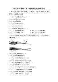 河南省洛宁县2022年八年级（上）物理期中综合训练卷(word版，含答案)
