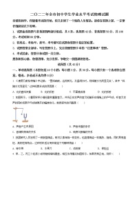 2022年山东省聊城市中考物理试题