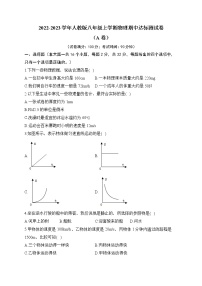 2022-2023学年人教版八年级上学期物理期中达标测试卷（A卷）