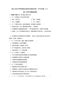 黑龙江省哈尔滨市巴彦一中2022-2023学年九年级上学期第二次月考物理试卷 (含答案)