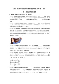 河南省洛阳市伊滨区2022-2023学年九年级上学期第一次质检物理试卷(含答案)