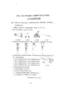 江苏省徐州市邳州市2022-2023学年九年级上学期11月期中物理试题