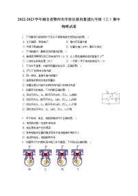 2022-2023学年湖北省鄂州市华容区教育集团九年级（上）期中物理试卷（含答案解析）