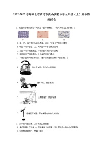 2022-2023学年湖北省黄冈市英山实验中学九年级（上）期中物理试卷（含答案解析）