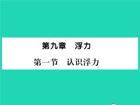 物理八年级全册第九章 浮力综合与测试习题课件ppt