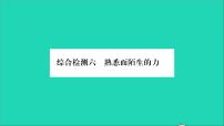 沪科版八年级全册第六章 熟悉而陌生的力综合与测试习题课件ppt